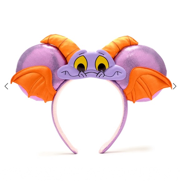 Walt Disney World Figment Mickey Mouse Ears Headband For Adults - Picture 2 of 4